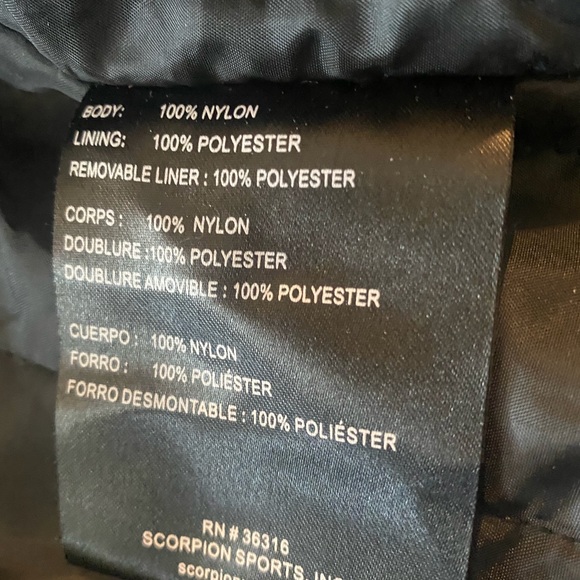 Scorpion EXO Jacket with pads Sz M EUC - Picture 7 of 7